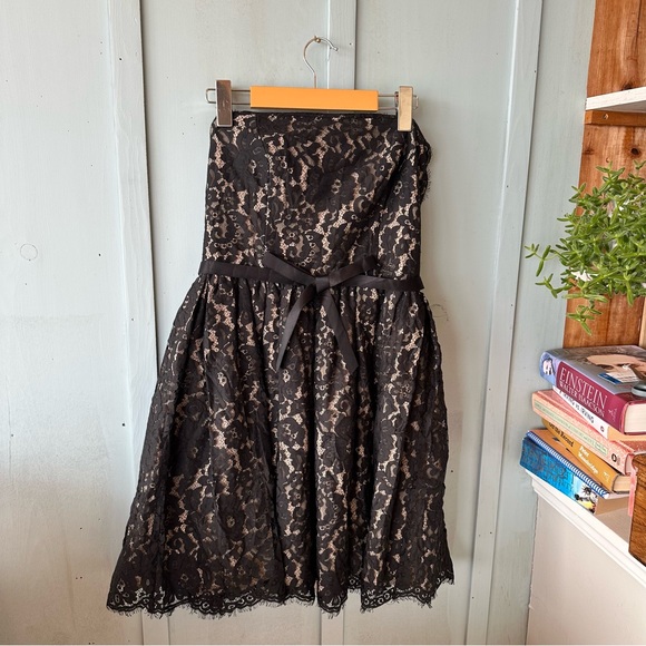 Robert Rodriguez for Target Neiman Marcus Strapless Black Lace Dress 8 - Picture 4 of 12